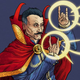 Viggo Mortensen as the Dr. Strange of our dreams (Illustration: Nick Wanserski)